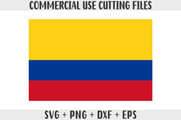 Download Colombia Flag SVG Original Colors - Original Collection